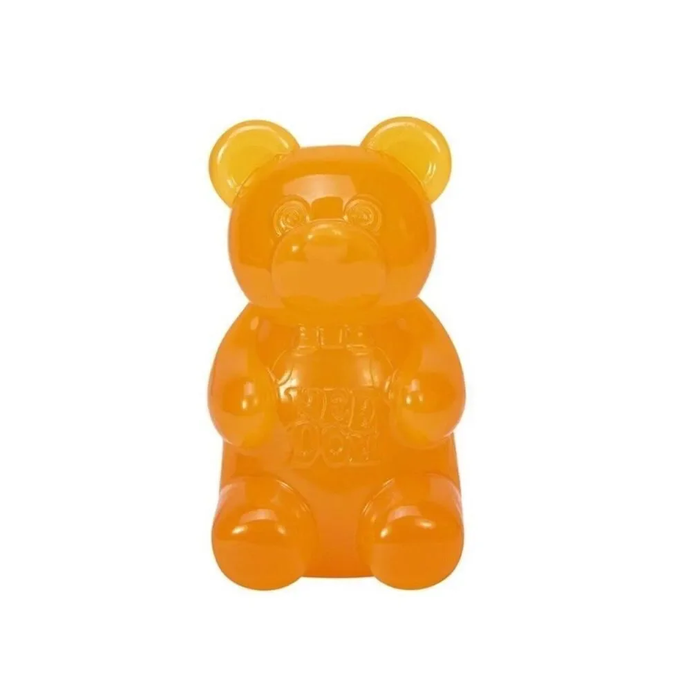 Schylling NeeDoh Gummy Bear Orange Fidget Stress Toy Squishy Nee Doh New In Box